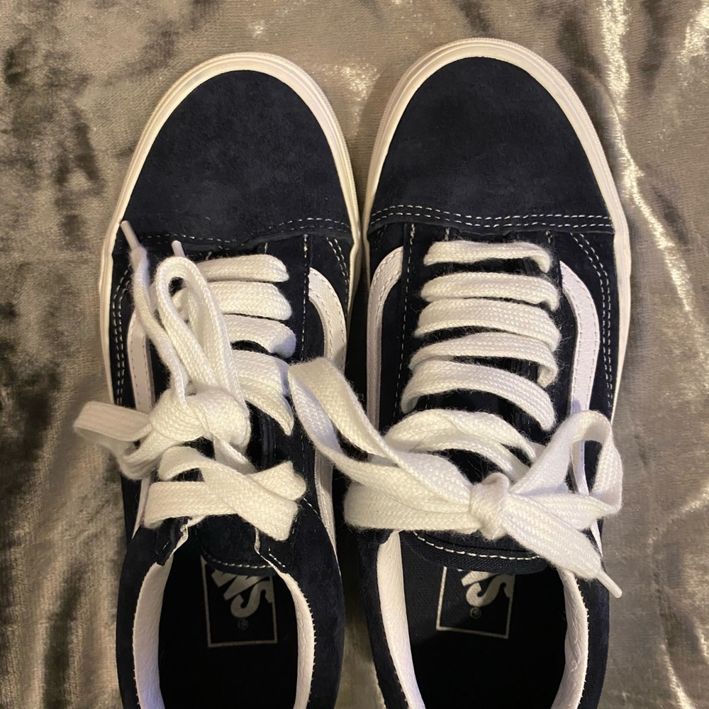 Navy Blue Vans